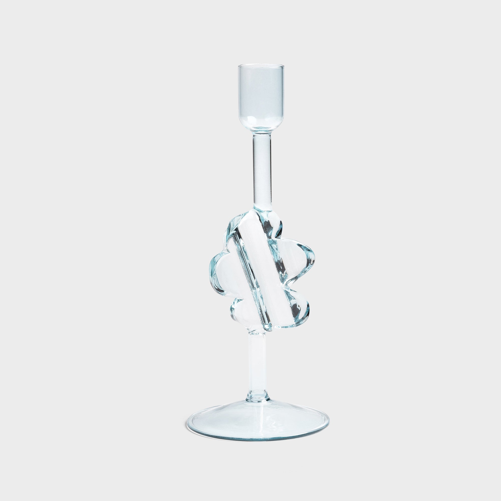 Ljusstake - Puddle Blå