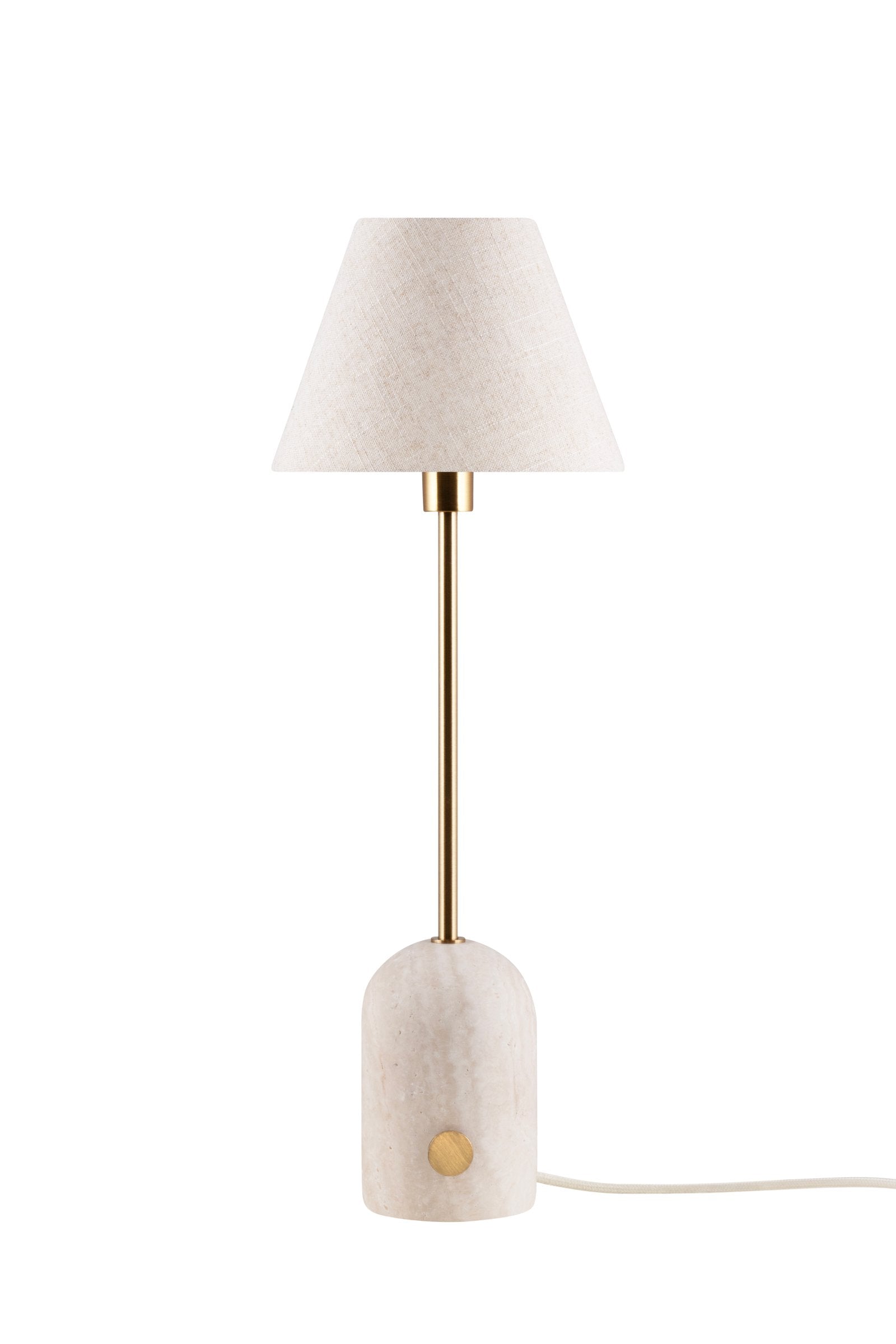 Bordslampa - Travertine