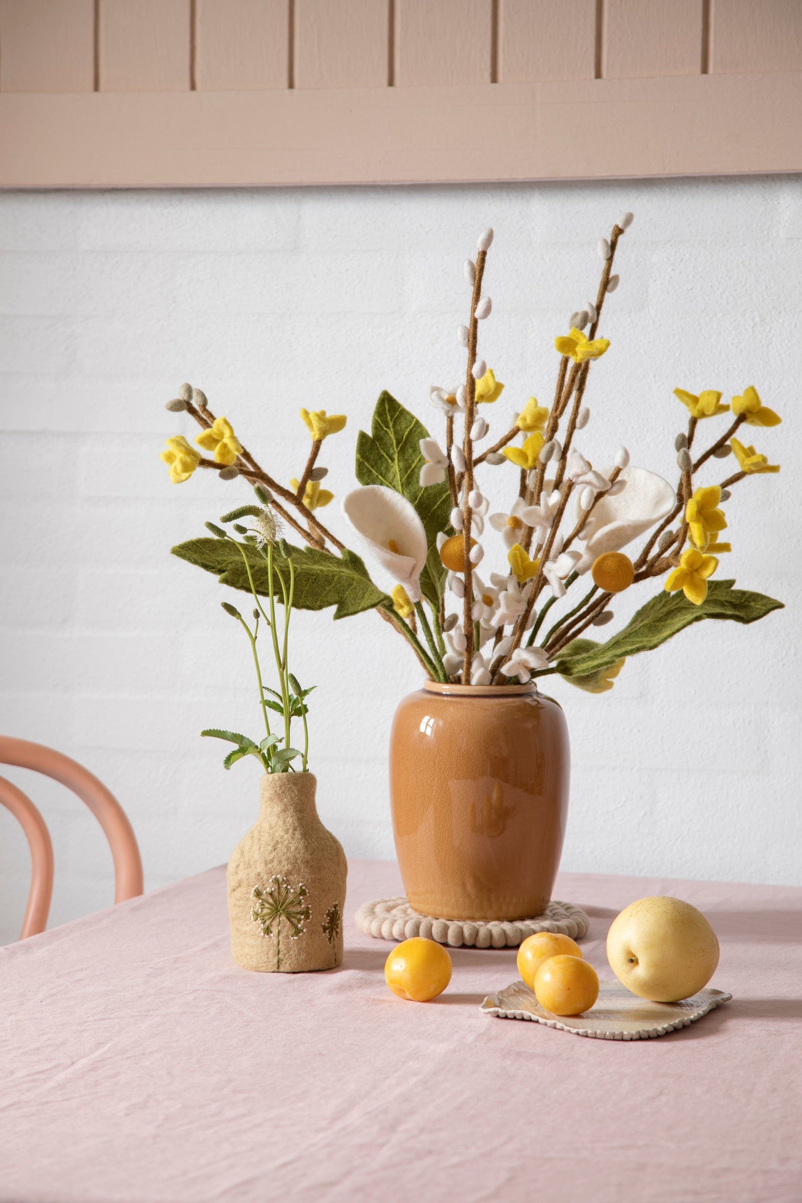 Blommor på stjälk