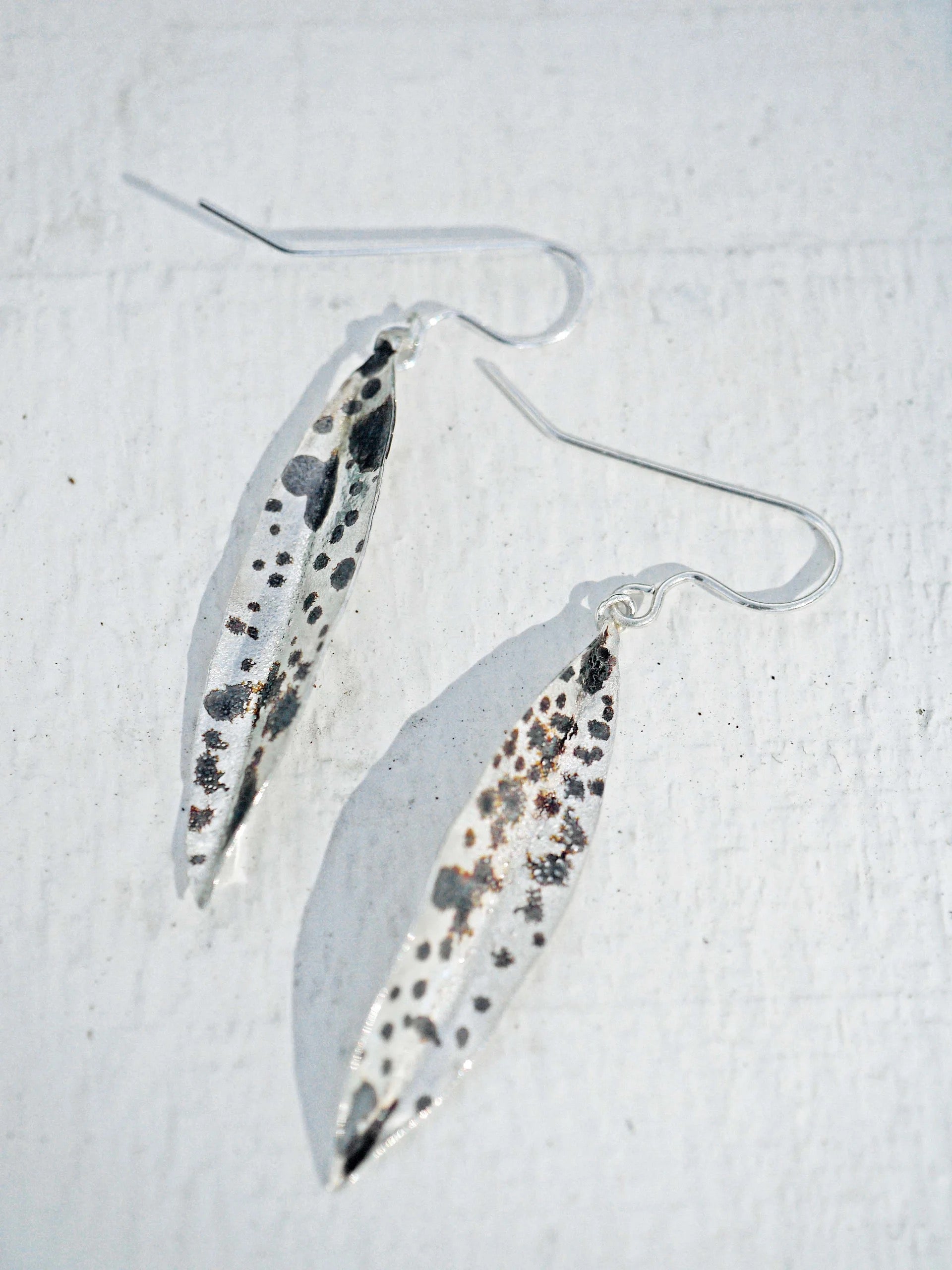 Örhänge - Orkidéblad