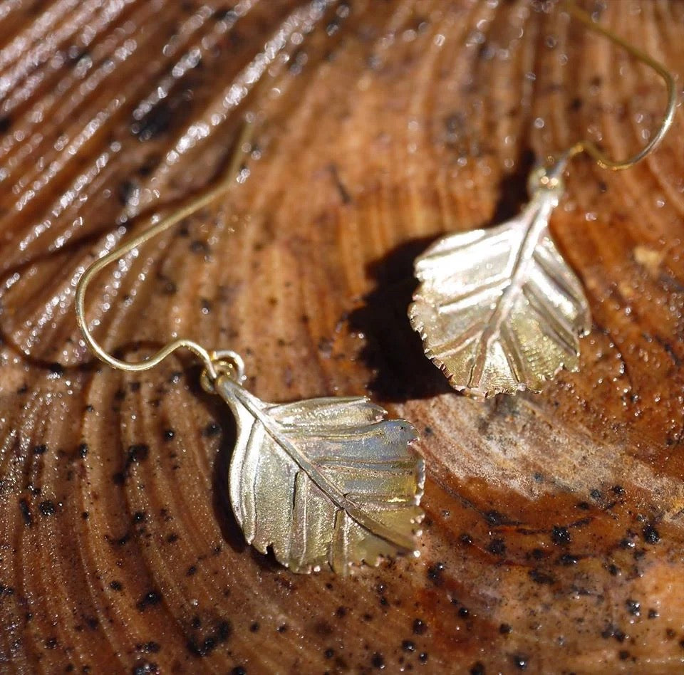 Örhängen - Björklöv