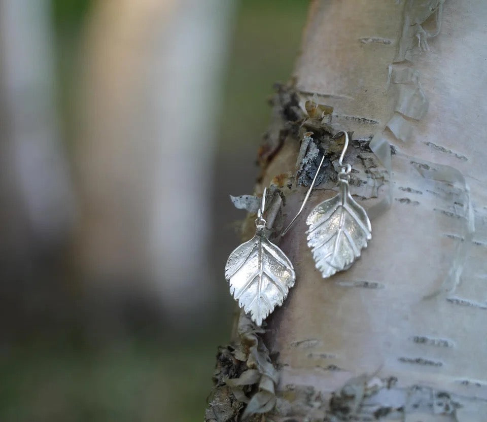 Örhängen - Björklöv