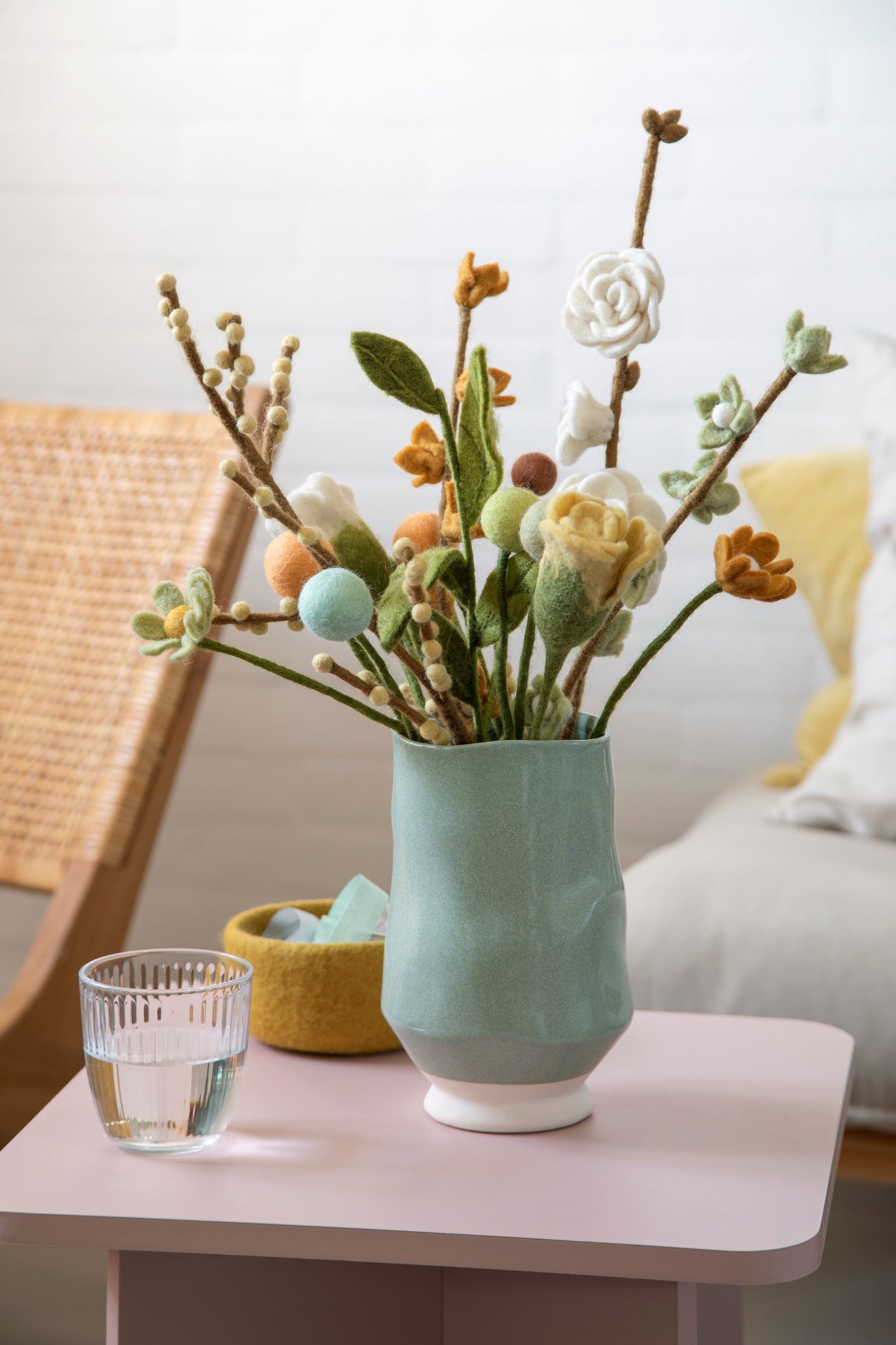 Blommor på stjälk