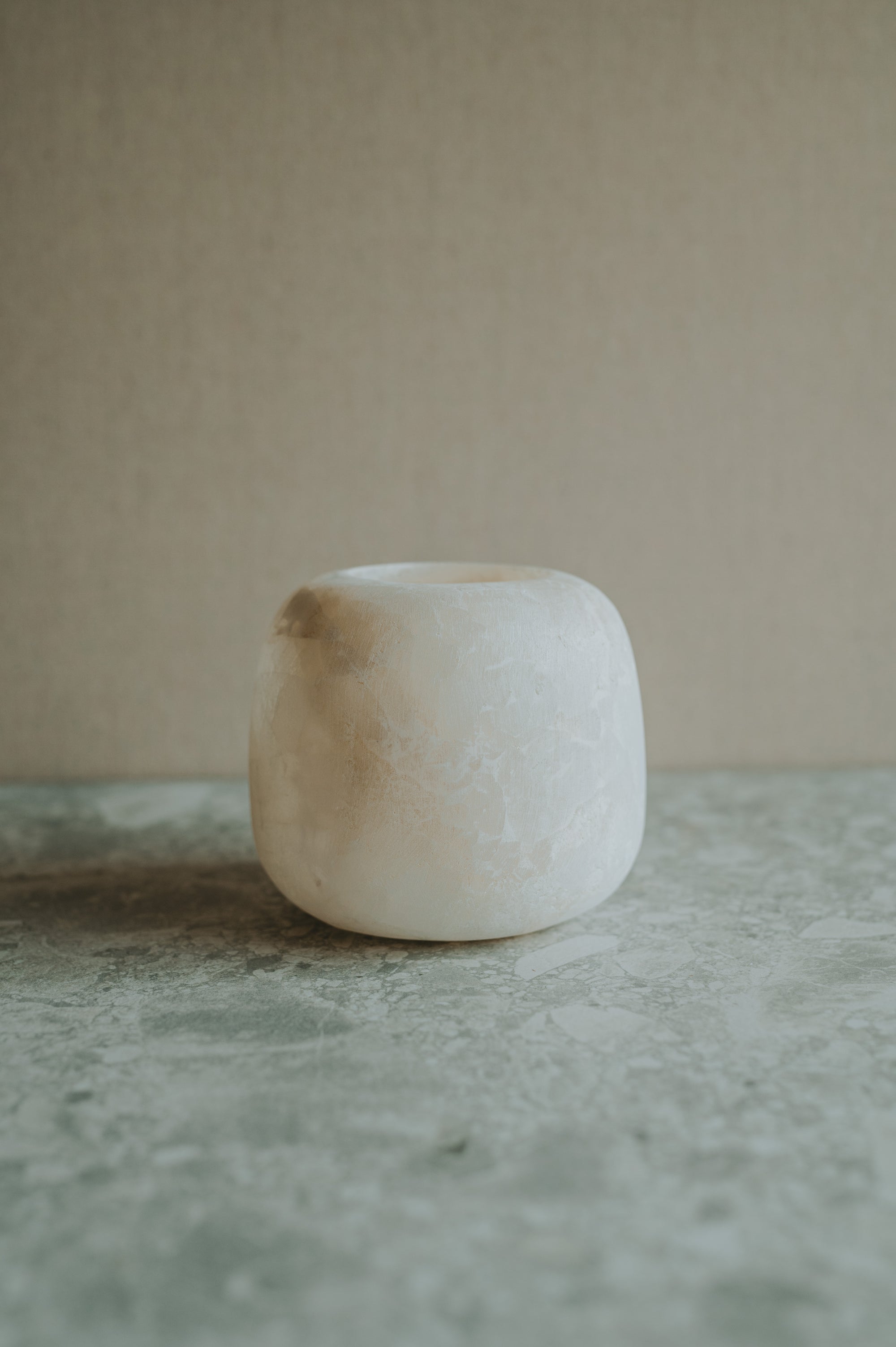 Ljuslykta - Alabaster Curra