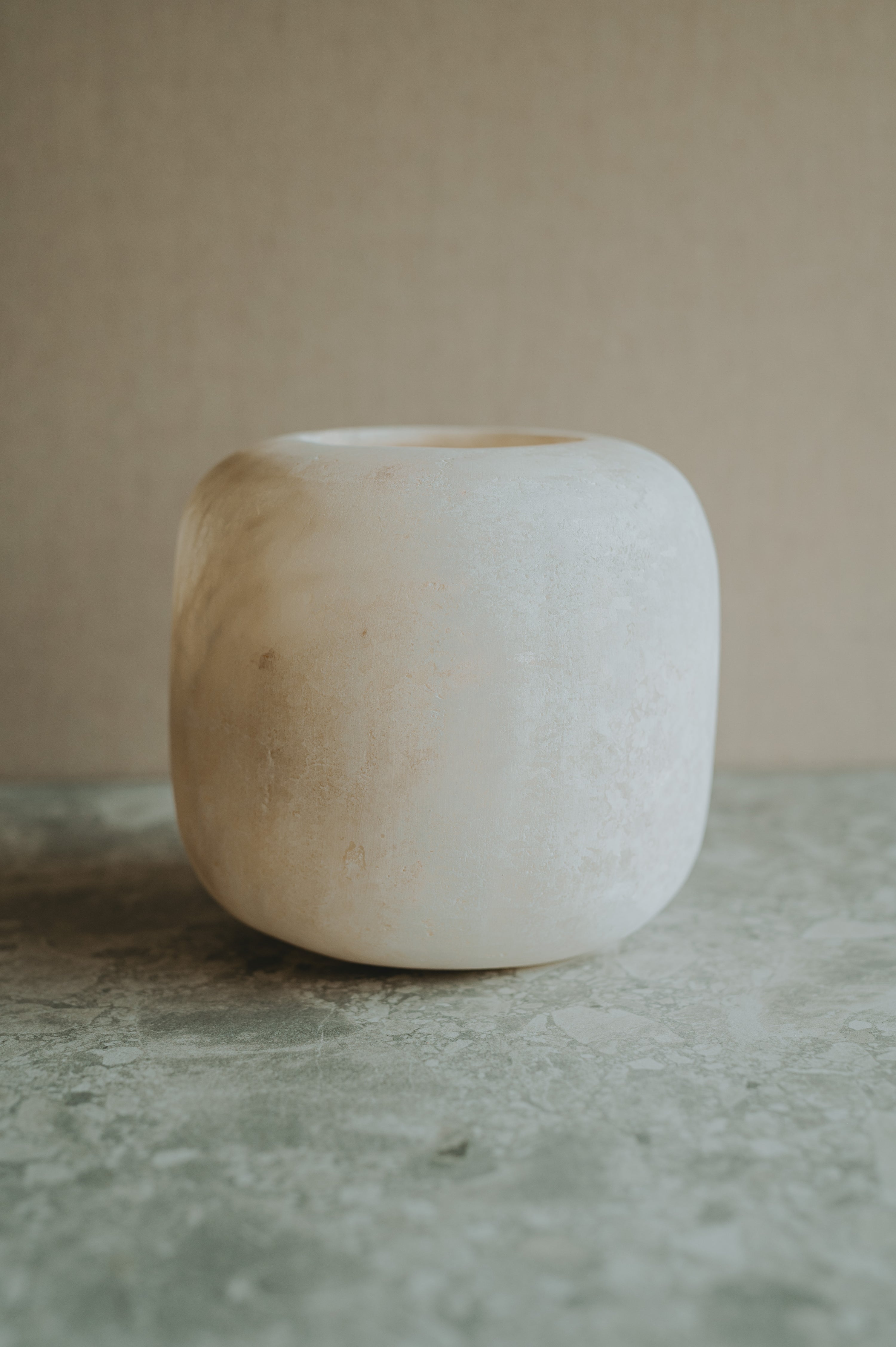 Ljuslykta - Alabaster Curra