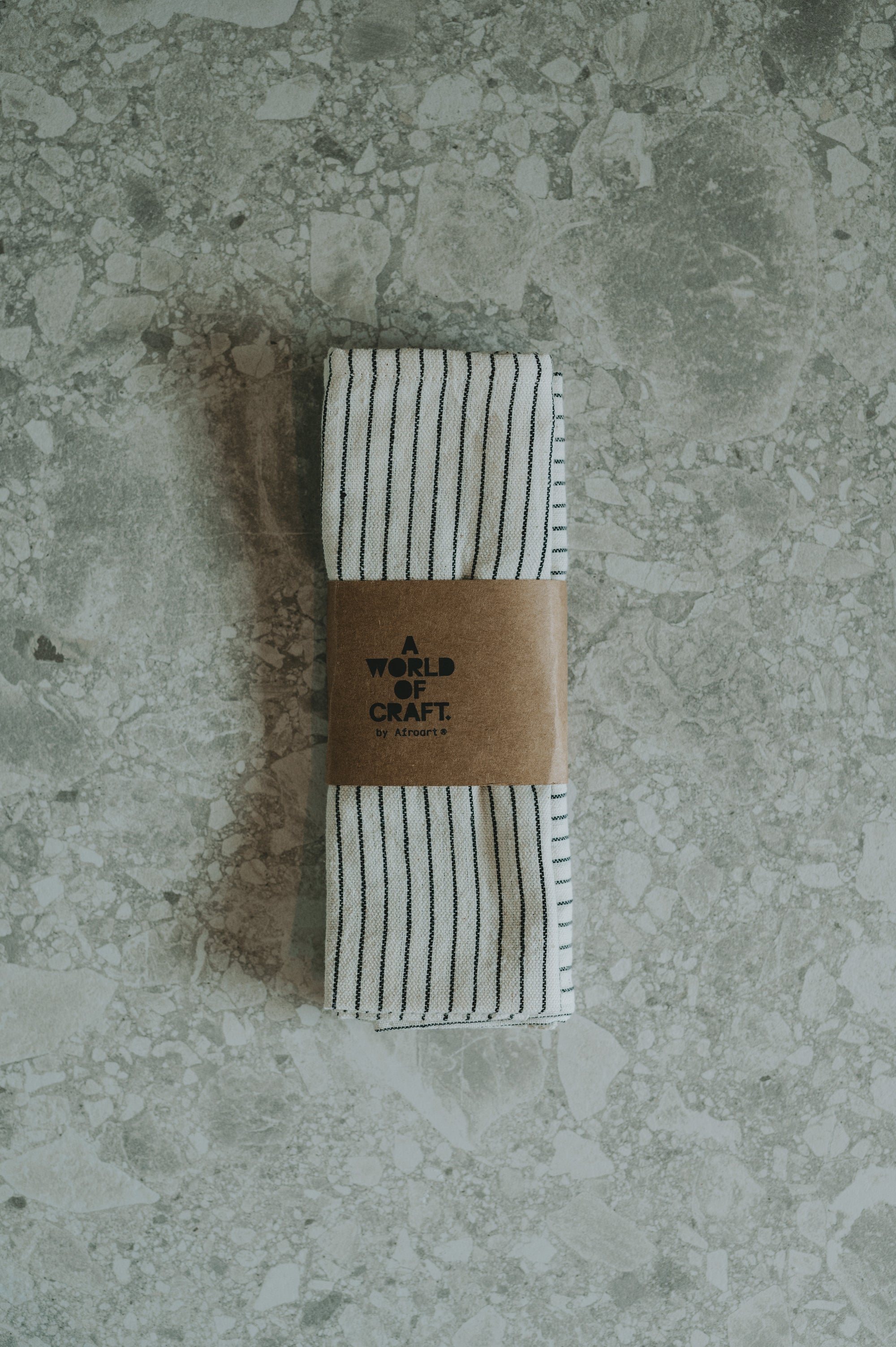 Tygservetter - Randig