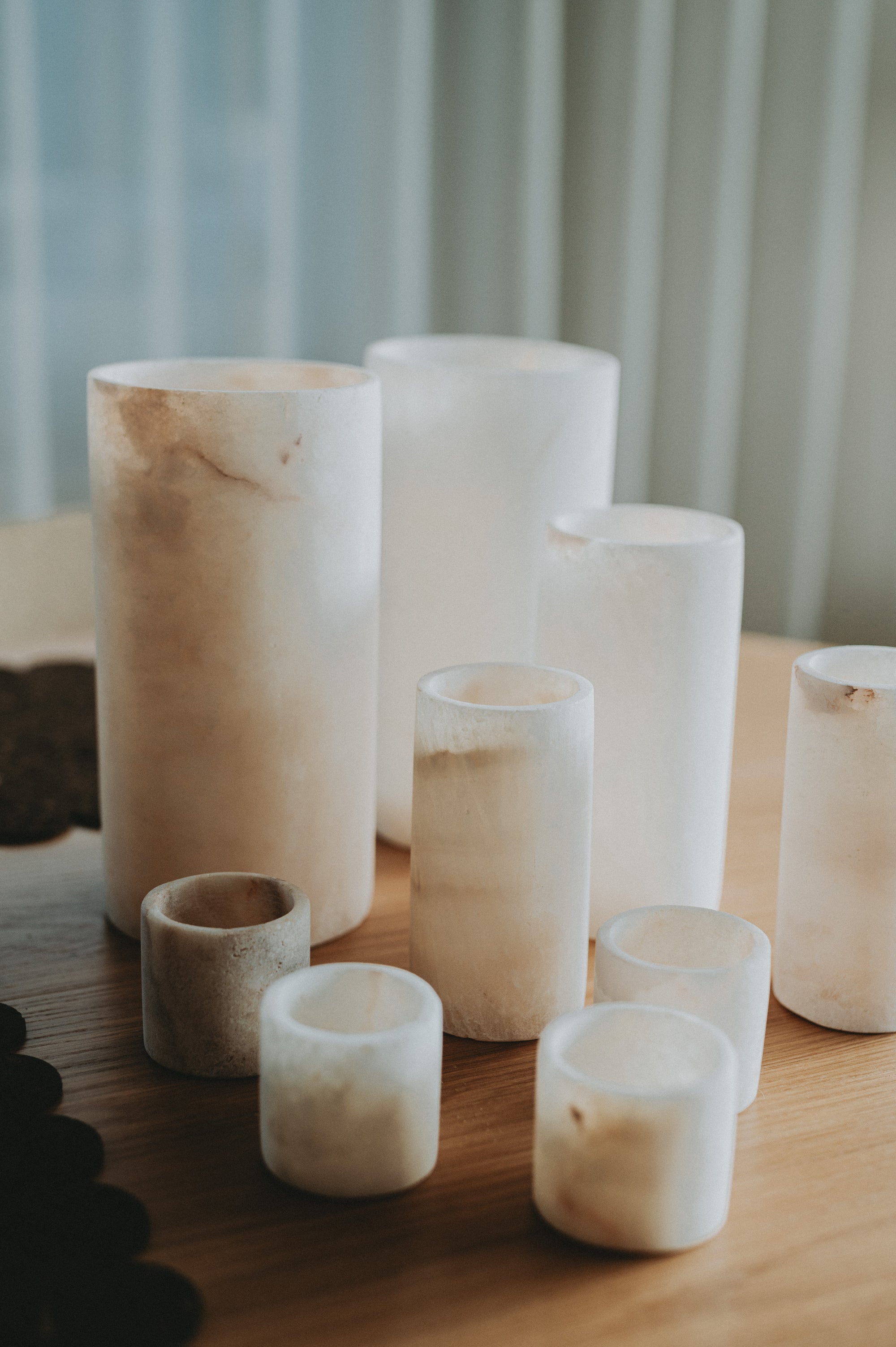 Ljuslykta - Alabaster