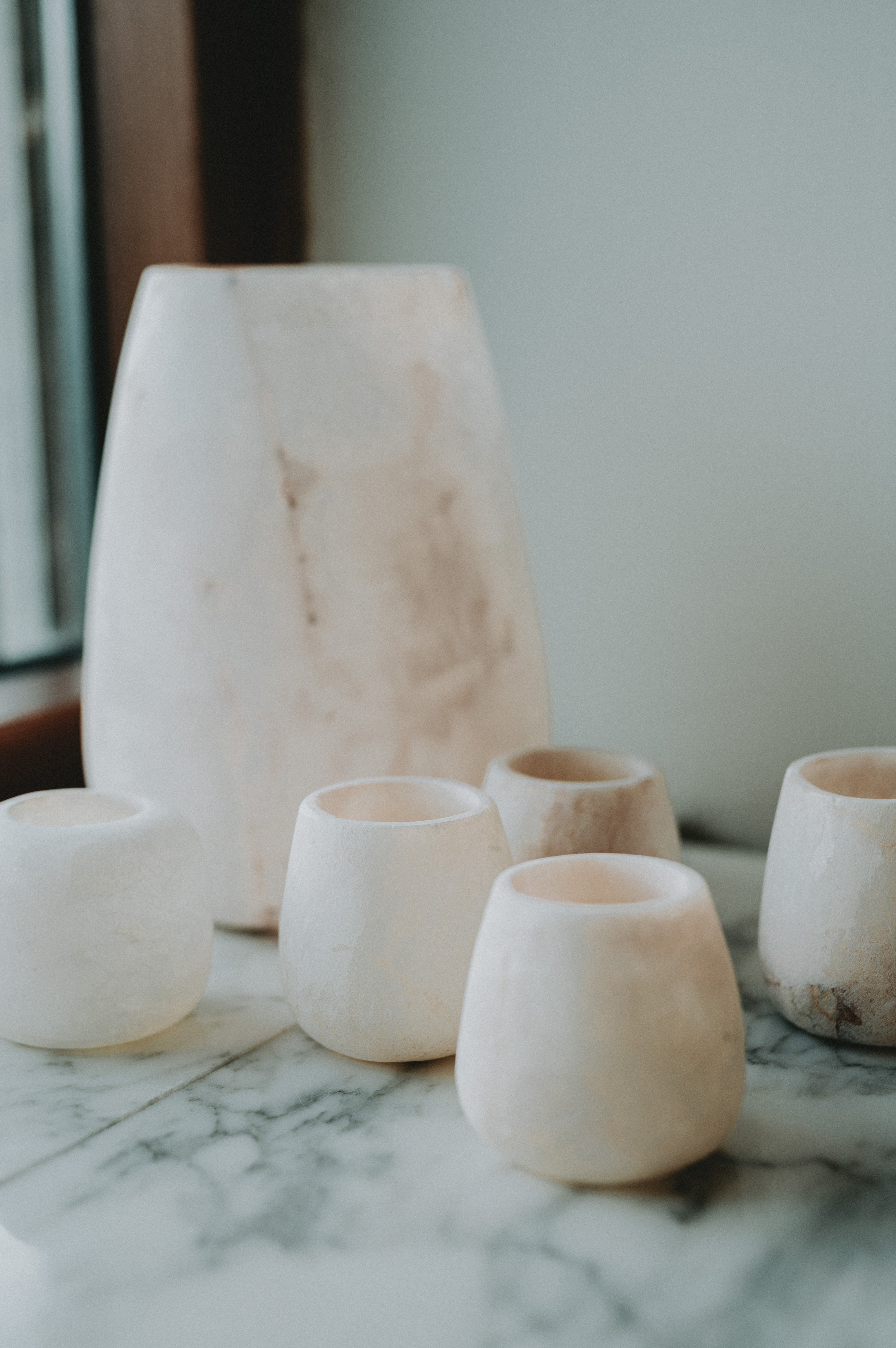 Ljuslykta - Alabaster Arduss