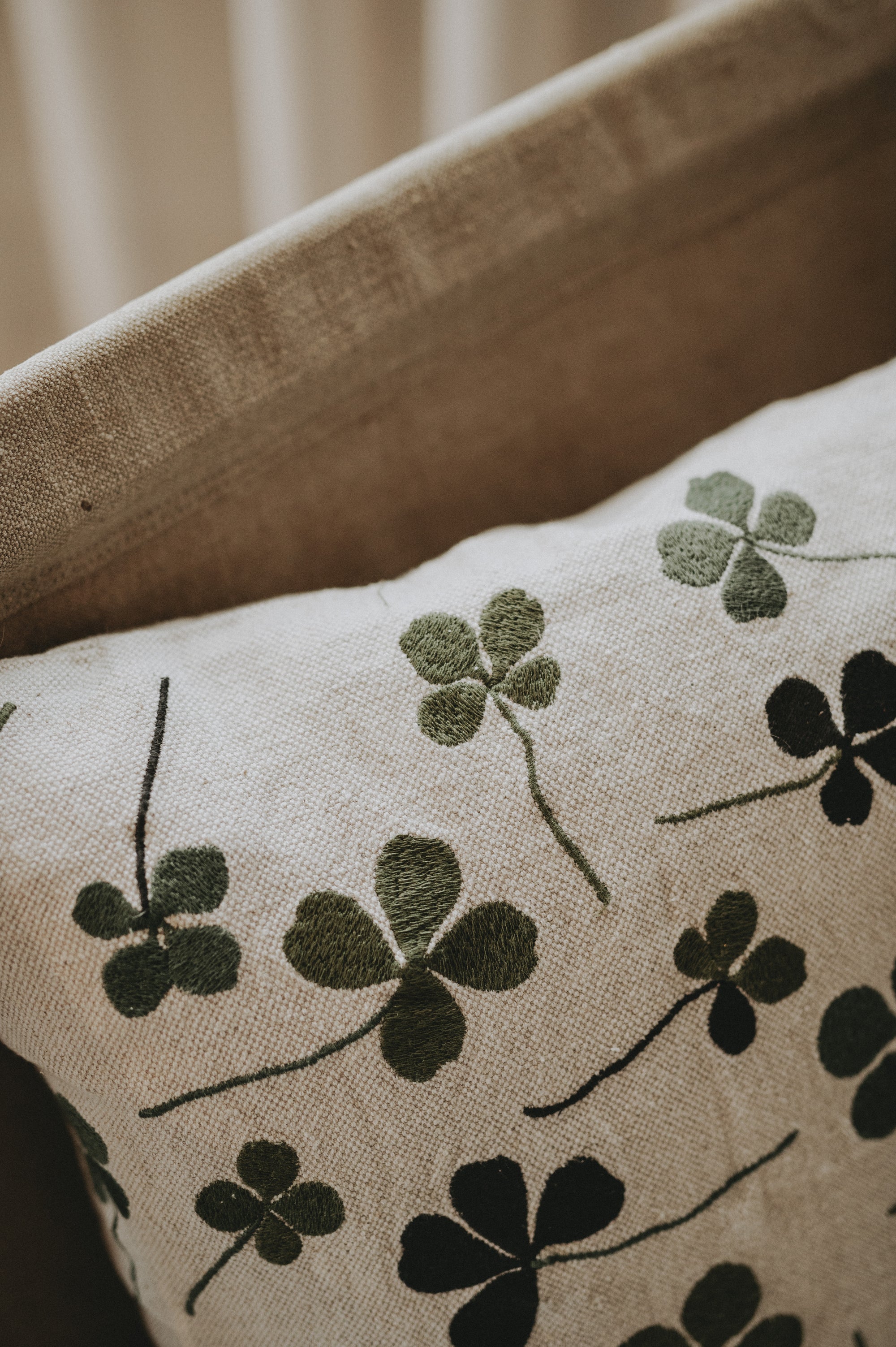 Kuddfodral - Klöver