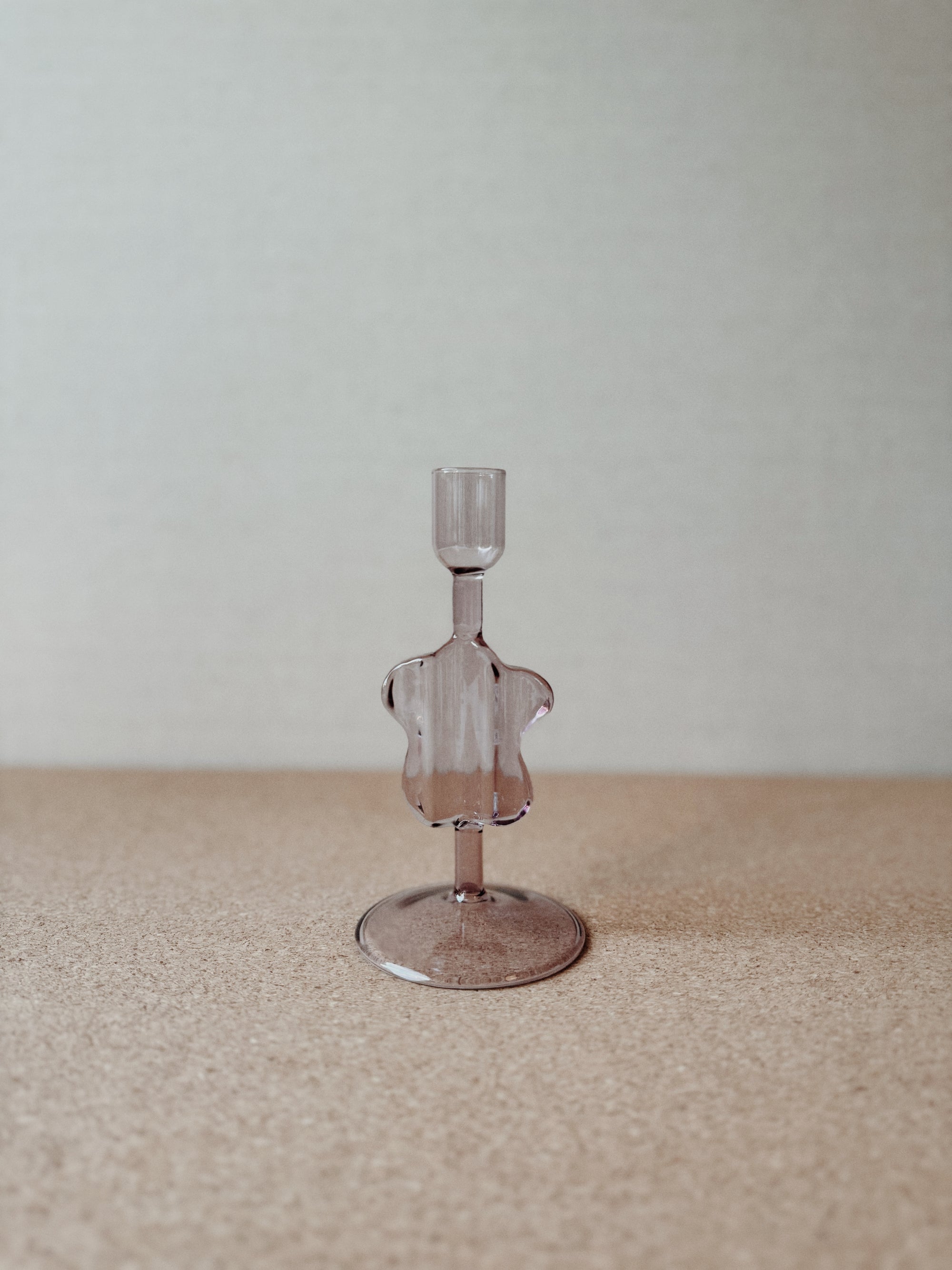 Ljusstake - Puddle Lila