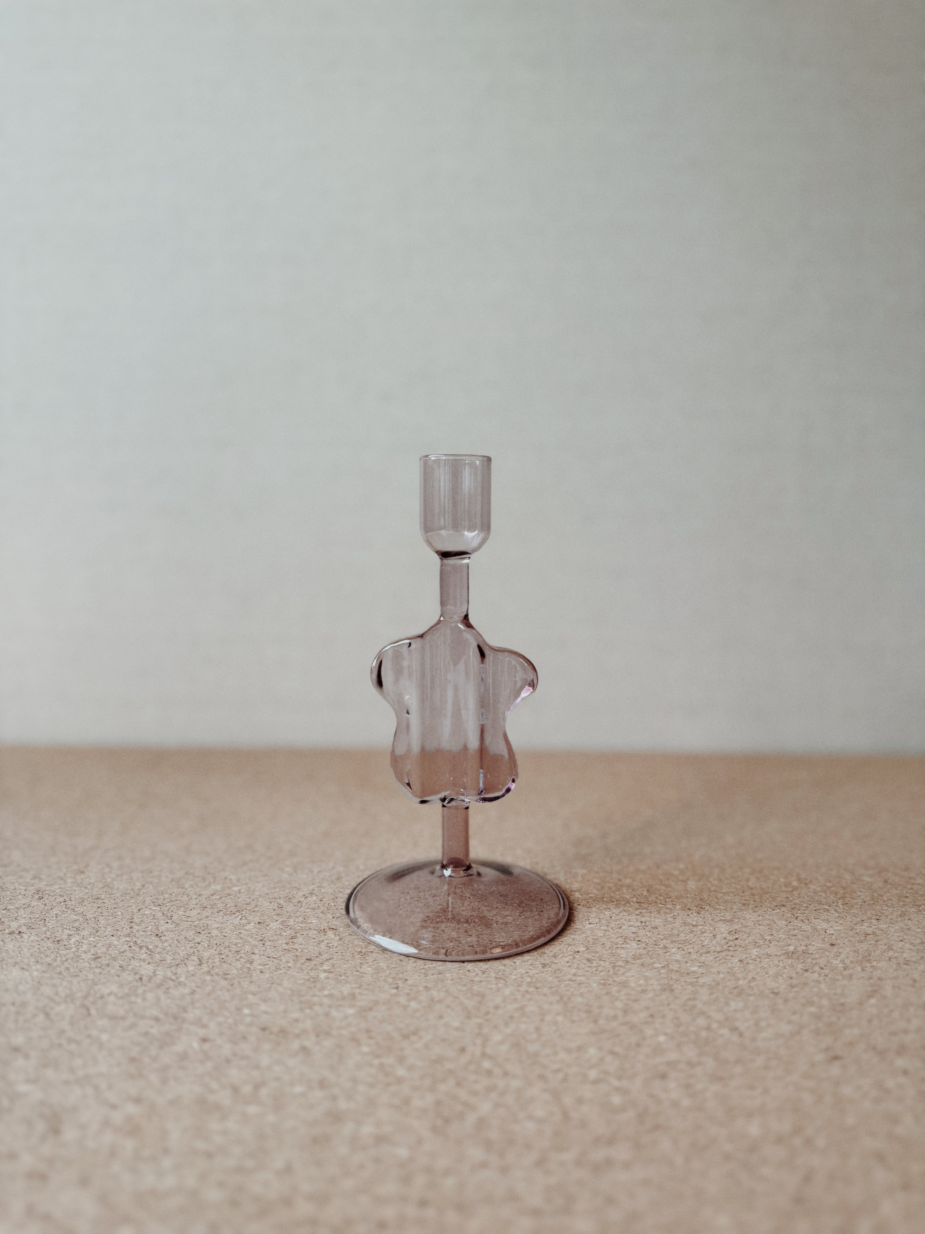 Ljusstake - Puddle Lila