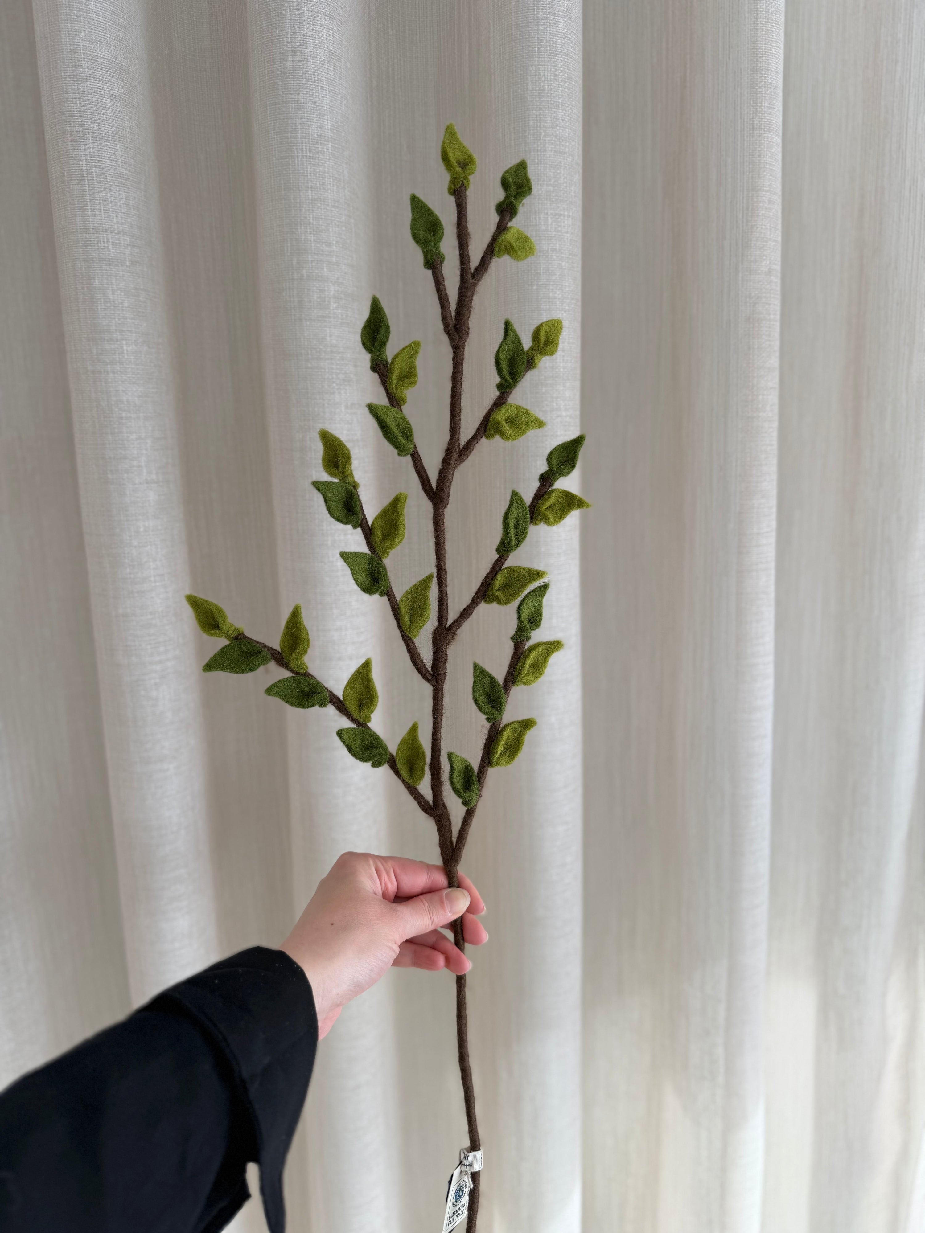 Gren med blad