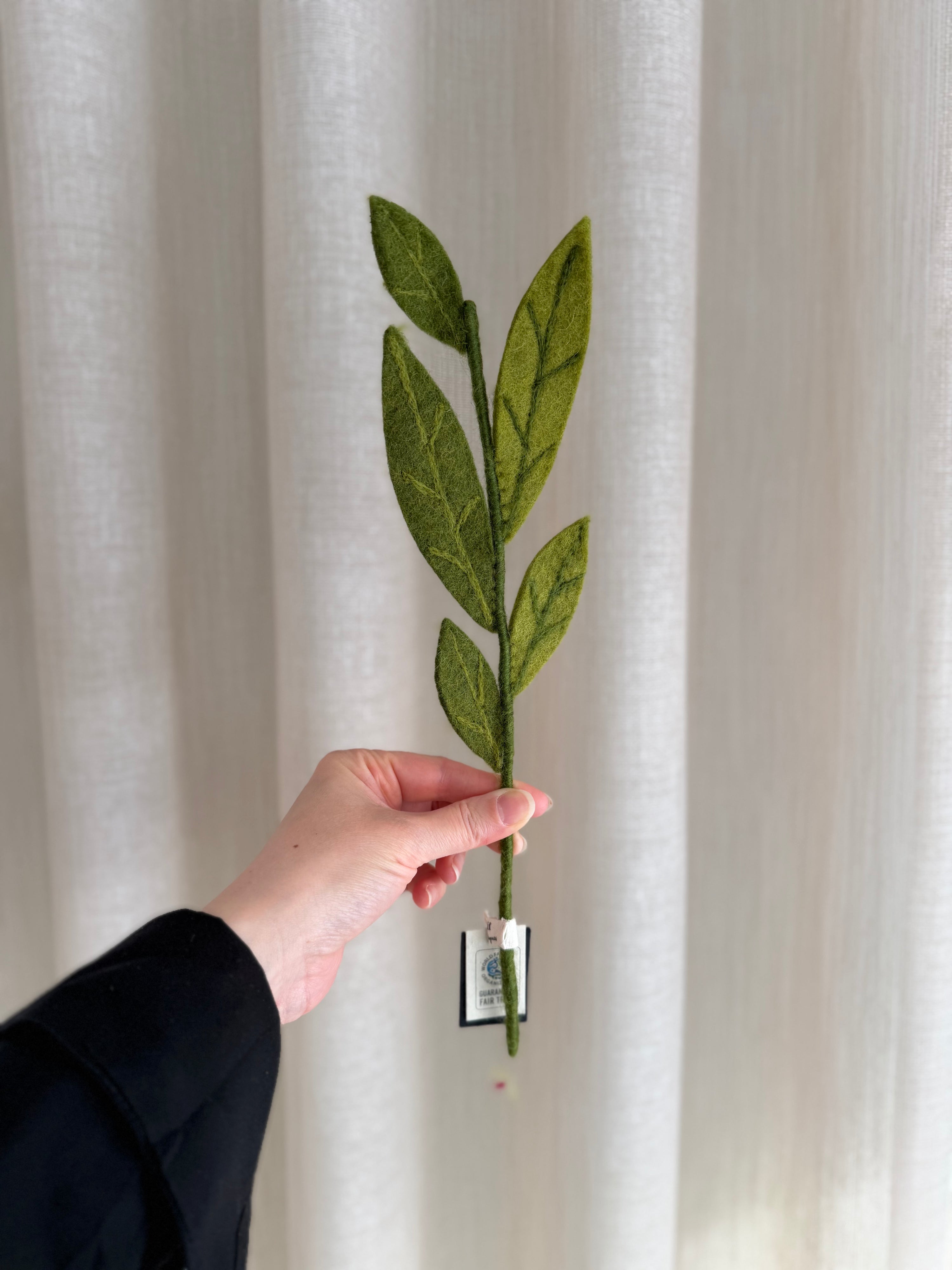 Gren med blad