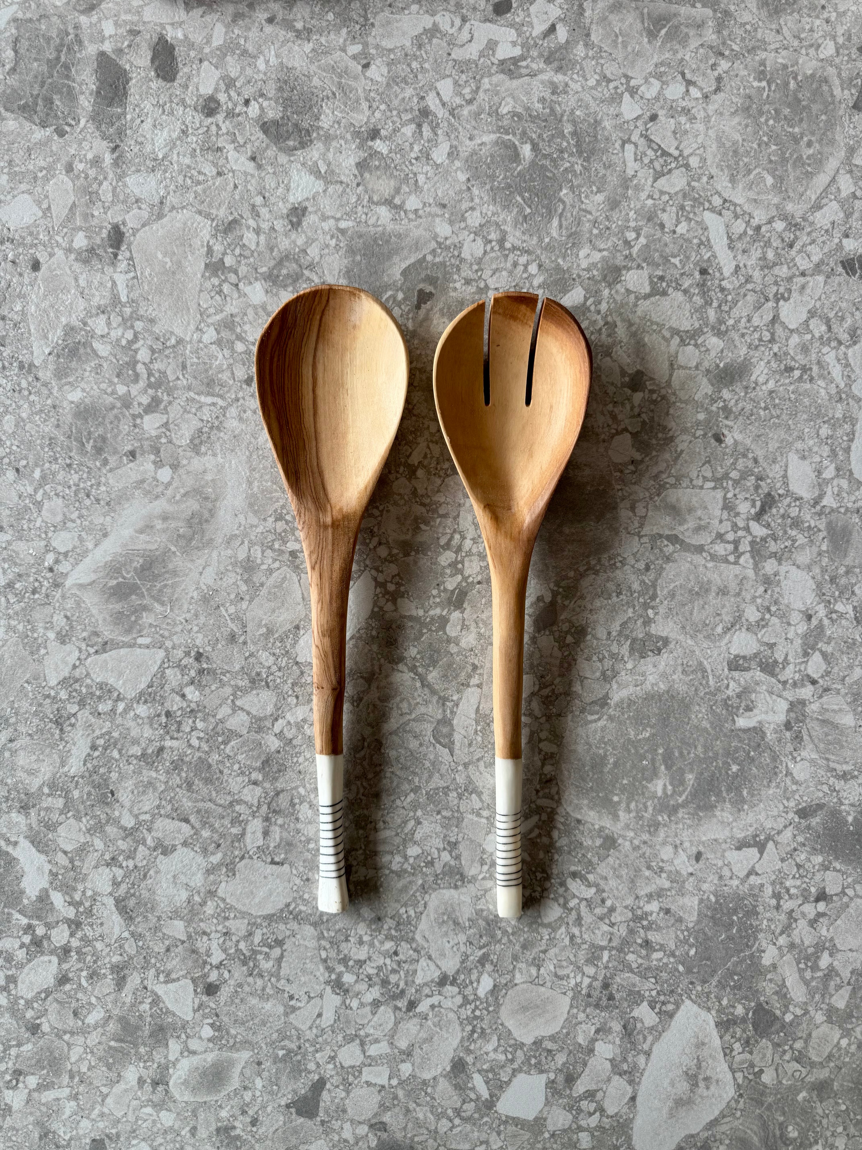 Salladsbestick - Stripe